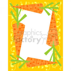 Royalty-Free Carrot border 134098 vector clip art image - WMF ...