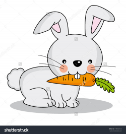 Bunny Clipart Rabbit Carrot
