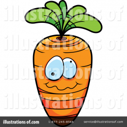 Carrot Clipart #214640 - Illustration by Cory Thoman