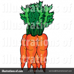 Carrots Clipart #218324 - Illustration by Pams Clipart