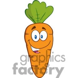 Sexy Carrot Cartoon Clipart
