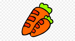 Vegetable Carrot Spring roll Clip art - Cartoon carrot png download ...