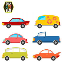 Cute Cars Clip Art Set – Daily Art Hub – Free Clip Art Everyday