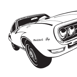 1968 Pontiac Firebird Classic Muscle Car