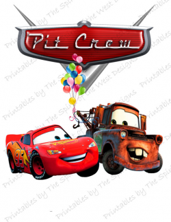 Pit Crew IMAGE Use as Clip art or Printable Iron On Lightning