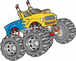 Monster Truck Vector Illustration Stock Vector | Kid's Room ...
