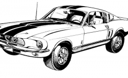 Mustang Car Logo Clipart Hanslodge Cliparts | National Car BG