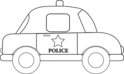 Free Police Car Clipart Image 0515-1005-3104-3441 | Auto Clipart