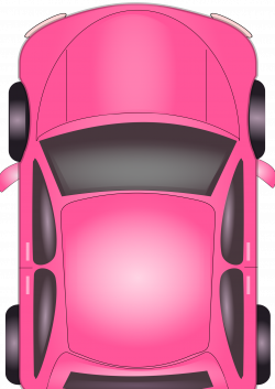 Clipart - Pink Car