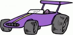 Purple Race Car Clipart | listmachinepro.com