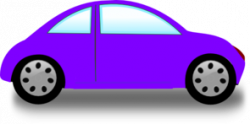 Soft Purple Car clip art - vector clip art online, royalty free ...