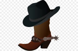 Hat n Boots Cowboy boot Clip art - Cartoon Cowboy Cliparts png ...