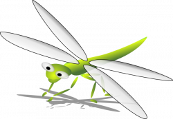 Cartoon Dragonfly Clip Art at Clker.com - vector clip art online ...