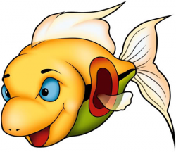 Cartoon Clipart: Cartoon Fish Clipart