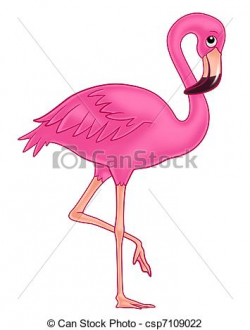 pink flamingo clip art flamingo cartoon illustration for kids clip ...