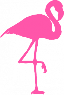 Pink Flamingo Cartoon Clipart - Clip Art Bay