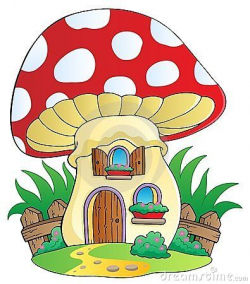 Cartoon Mushrooms | Cartoon Mushroom House Royalty Free Stock Photos ...