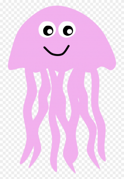 Jellyfish Clipart Png - Cartoon Jellyfish No Background ...