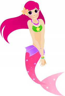 Cartoon Mermaid Clipart