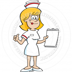 Nurse With Clipboard Clipart