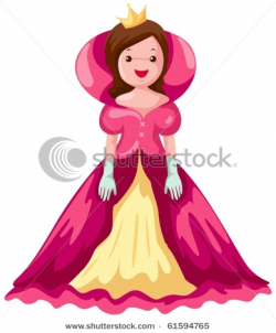 Cartoon Queen Princess Clipart