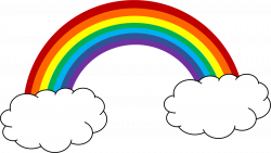 Rainbow sky cliparts free clipart club - Clipartix
