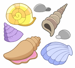 Best Photos of Free Beach Clip Art Seashells - Cartoon Sea Shell ...
