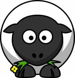Cartoon Sheep clip art Free vector in Open office drawing svg ( .svg ...