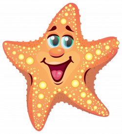 Cartoon Starfish PNG Clipart Image | Gallery Yopriceville - High ...