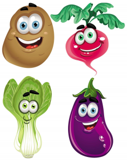 Fresh Vegetables Clip Art | cartoon free fruits vegetables tomato ...