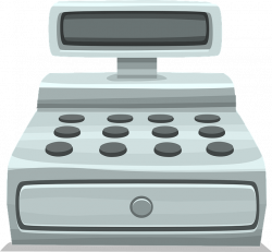 Cash Register Clipart transparent PNG - StickPNG