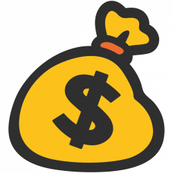 Money Bag Emoji transparent PNG - StickPNG