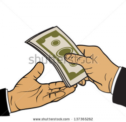 28+ Collection of Handing Money Clipart | High quality, free ...