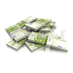 Euro One Hundred Note Pile - Business and Finance - Great Clipart ...