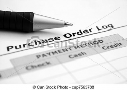 Purchase Order Clipart