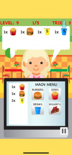 Burger Cashier Fast food game on the App Store