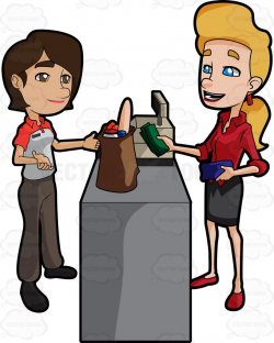 Fresh Cashier Clipart Collection - Digital Clipart Collection