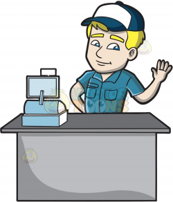 Fresh Cashier Clipart Collection - Digital Clipart Collection