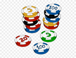 Free Clipart - Casino Chips Clip Art - Png Download (#12835 ...