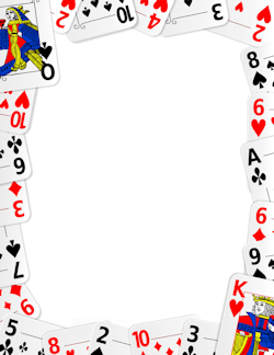 Playing Card Border | frames & borders | Pinterest | Playing cards ...
