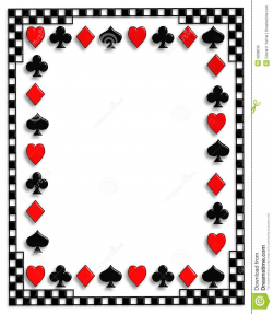 Playing Card Images Free | Playing Cards suits background or frame ...