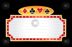 Casino Sign Clipart