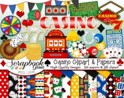 Casino clipart | Etsy