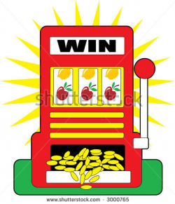 Cartoon Slot Machine Clipart