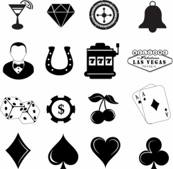 Casino/Gambling Icons Free vector in Adobe Illustrator ai ( .AI ...