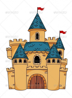 Medieval Cartoon Castle | Princess Castle Cookies, Cakes, Ideas, etc ...