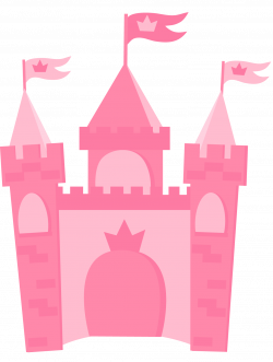 Pink Castle Clipart