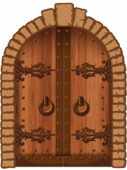 WOODEN CASTLE DOOR | miniature | Pinterest | Wooden castle, Castle ...