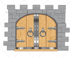 Gates in Fortress | Castle Ideas | Castle doors, Gate images ...