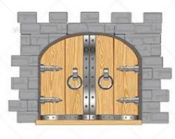 Image result for castle doors clipart | Spooky Disco General ...